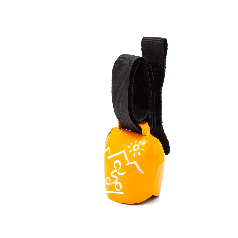 swisstrailbell® yellow "white biker"